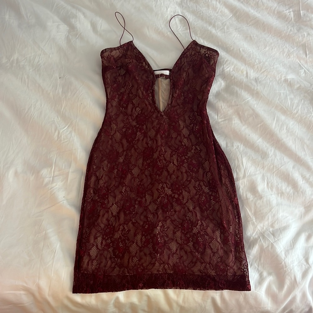 MESHKI mini dress